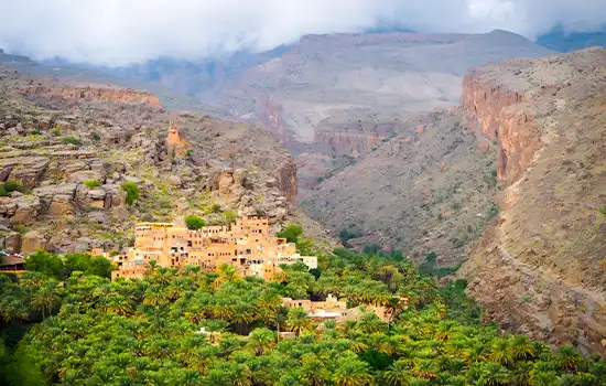 Exploring Oman's Abandoned Villages: A Journey Through Time 8 Misfat Al Abriyeen Village oman