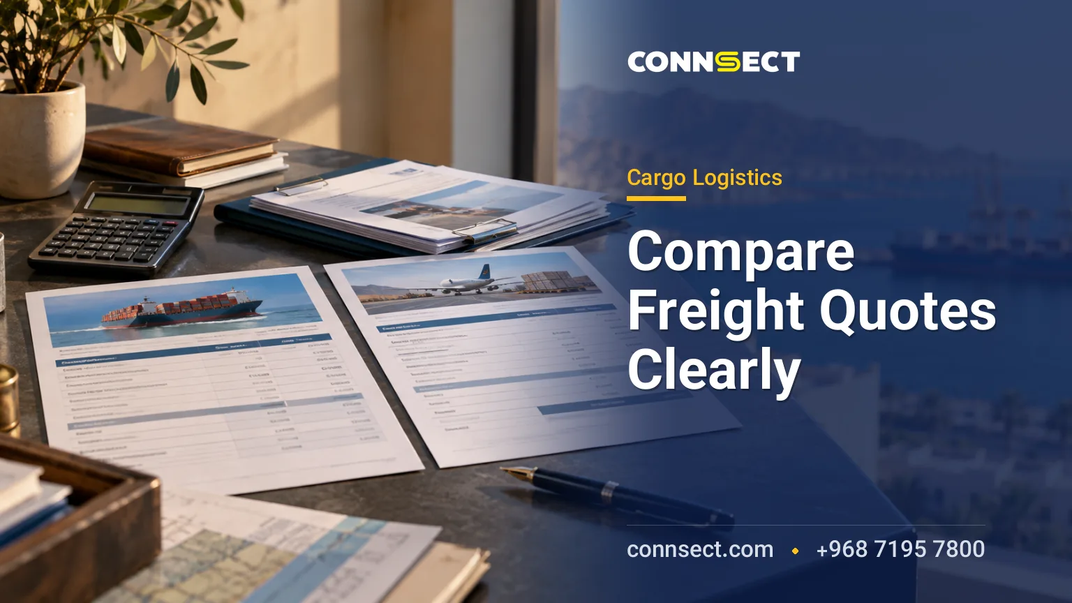 How to Compare Freight Quotes to Oman: Hidden Charges and a Practical Checklist