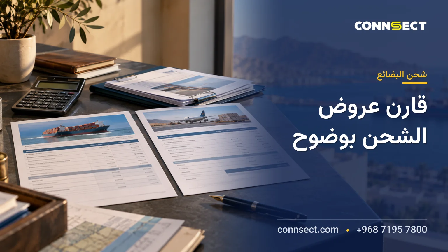 كيف تقارن عروض أسعار الشحن إلى عُمان وتكشف التكاليف الإضافية؟
