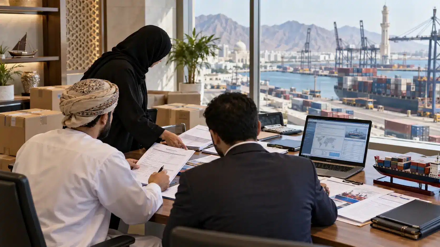 Import and Export License in Oman: CR Activity, Bayan Registration and Permits