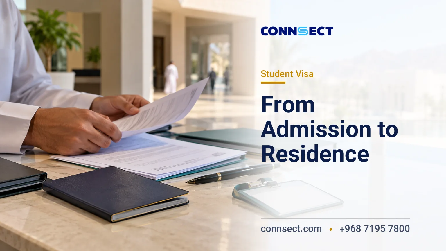 Oman Student Residence: From University Admission to Residency